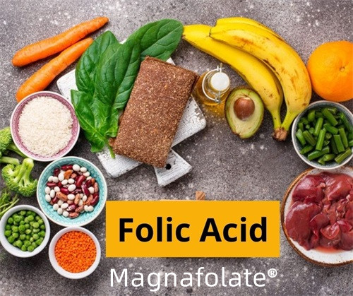 Фолиевая кислота, L-метилфолат и продукты питания